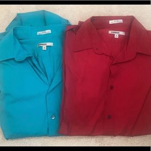 Bundle of express mens button up